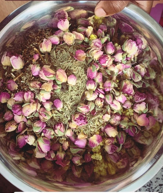 Wholeness & Healing Herbal Floral Bath Blend (Feminine, Masculine, & Unisex Available)