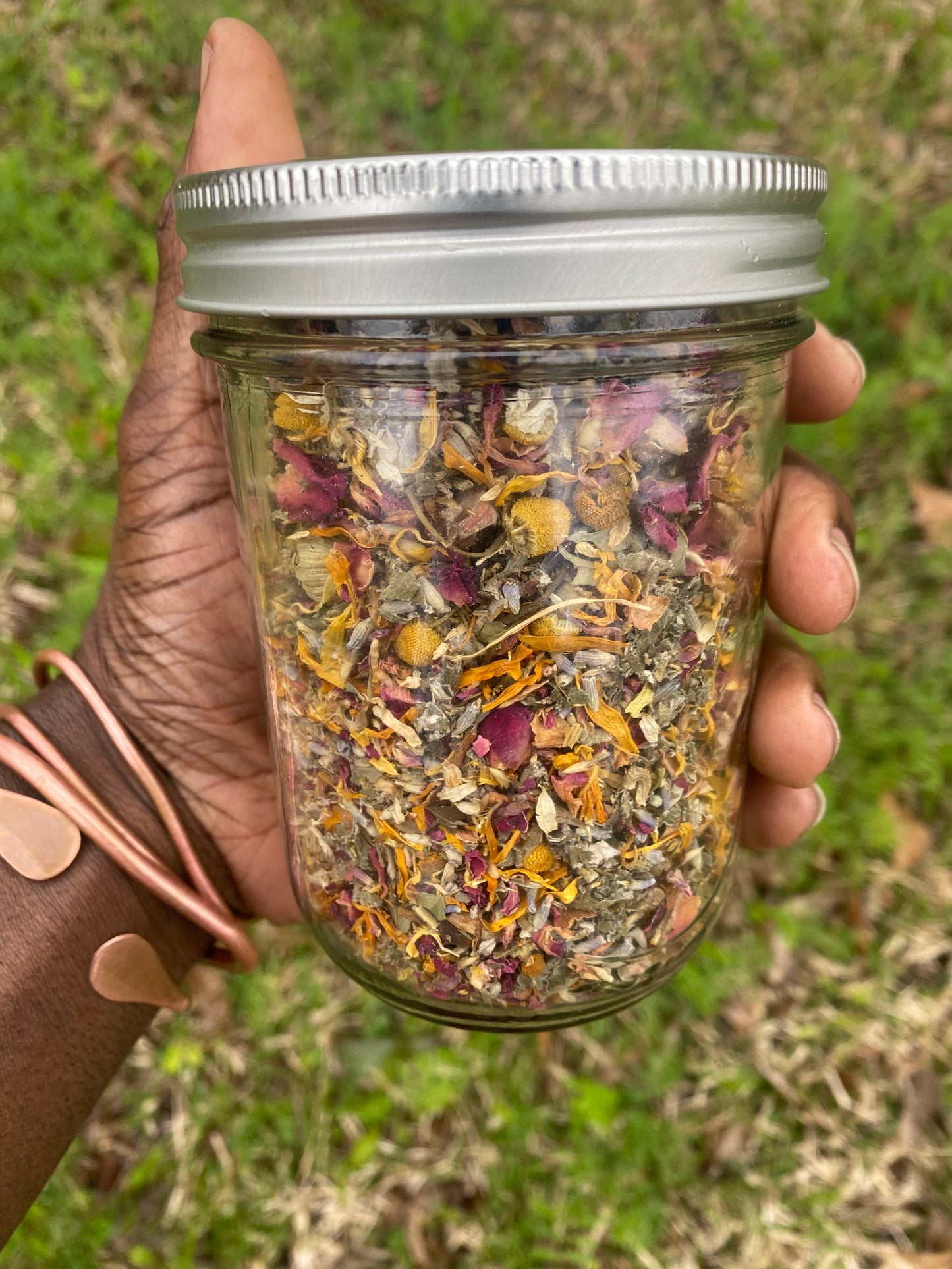 Wholeness & Healing Herbal Floral Bath Blend (Feminine, Masculine, & Unisex Available)